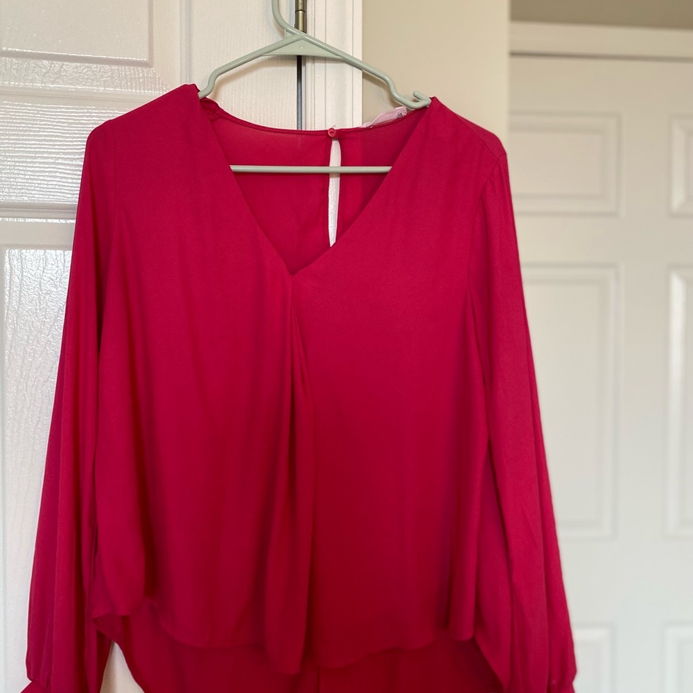 Hot Pink Lush Top